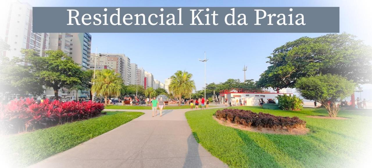 דירות סנטוס Residencial Kit Da Praia מראה חיצוני תמונה