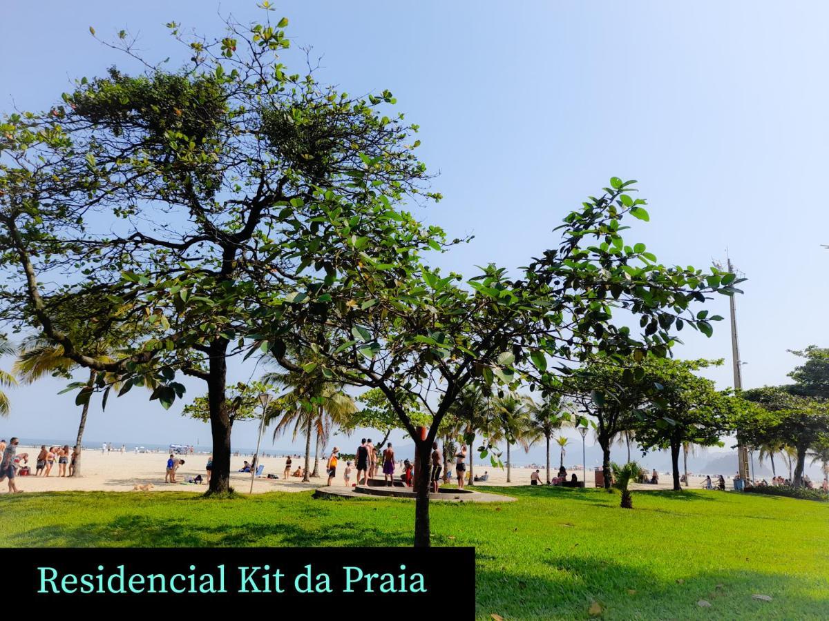 דירות סנטוס Residencial Kit Da Praia מראה חיצוני תמונה