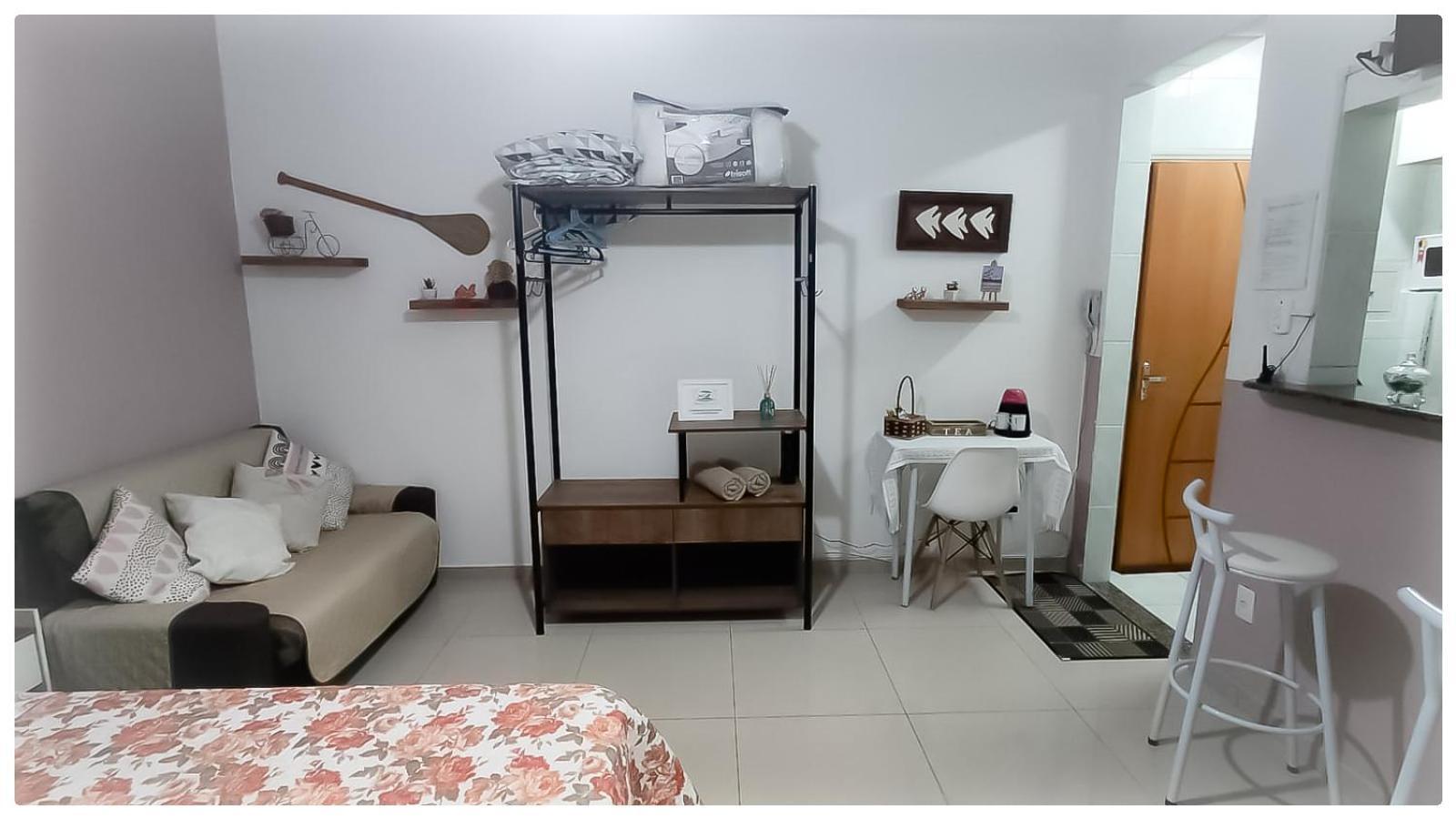 דירות סנטוס Residencial Kit Da Praia חדר תמונה