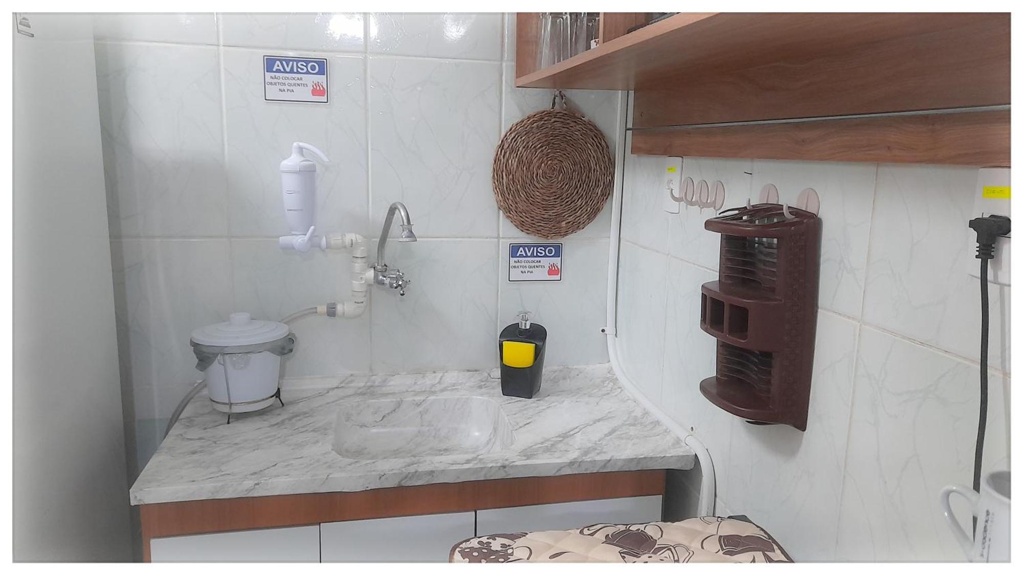 דירות סנטוס Residencial Kit Da Praia חדר תמונה